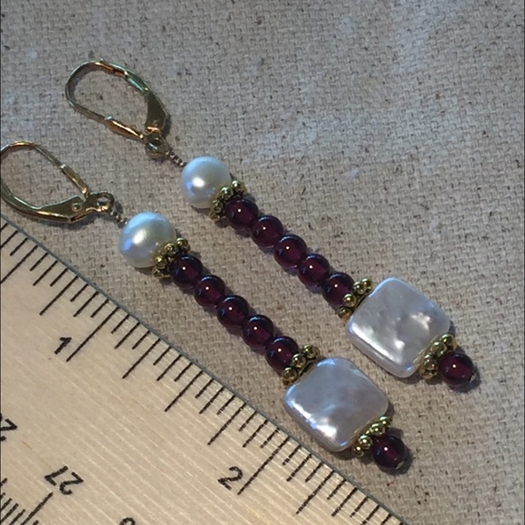 Grace and Viola Earrings - Picture 3 of 4